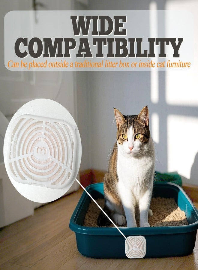 PurifyLogix Cat Litter Box Deodorizer Compatible with Whisker OdorTrap Pod, Odor Filters for Litter-Robot and Traditional Litter Boxes, Pet Odor Eliminator - Image 3