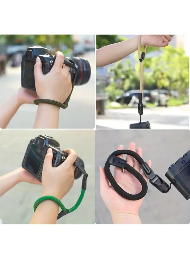 Quick Release Camera Wrist Strap Grey Durable Polyamide Lanyard For Sony A7c2 Z8 Z9 XT50 XS20 - Image 5
