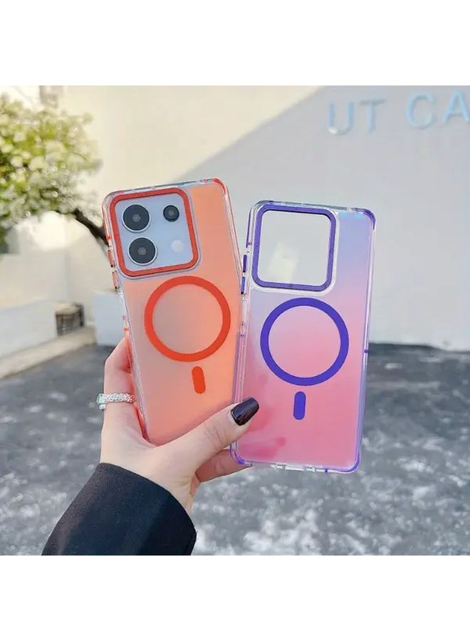 White Shockproof Anti Drop Protective Case Compatible With Redmi 13C 5G Phone - Image 1