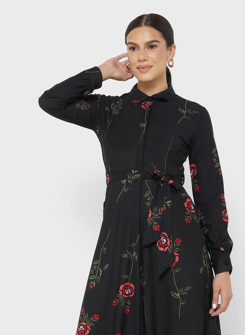 ELLA Floral Print Dress