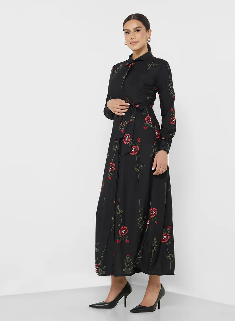 ELLA Floral Print Dress