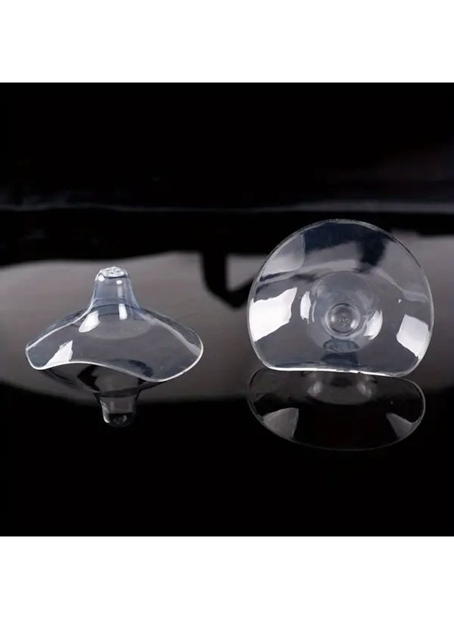 Triangular Silicone Nipple Covers Round Shield Design No Labels Breastfeeding Comfort - Image 5