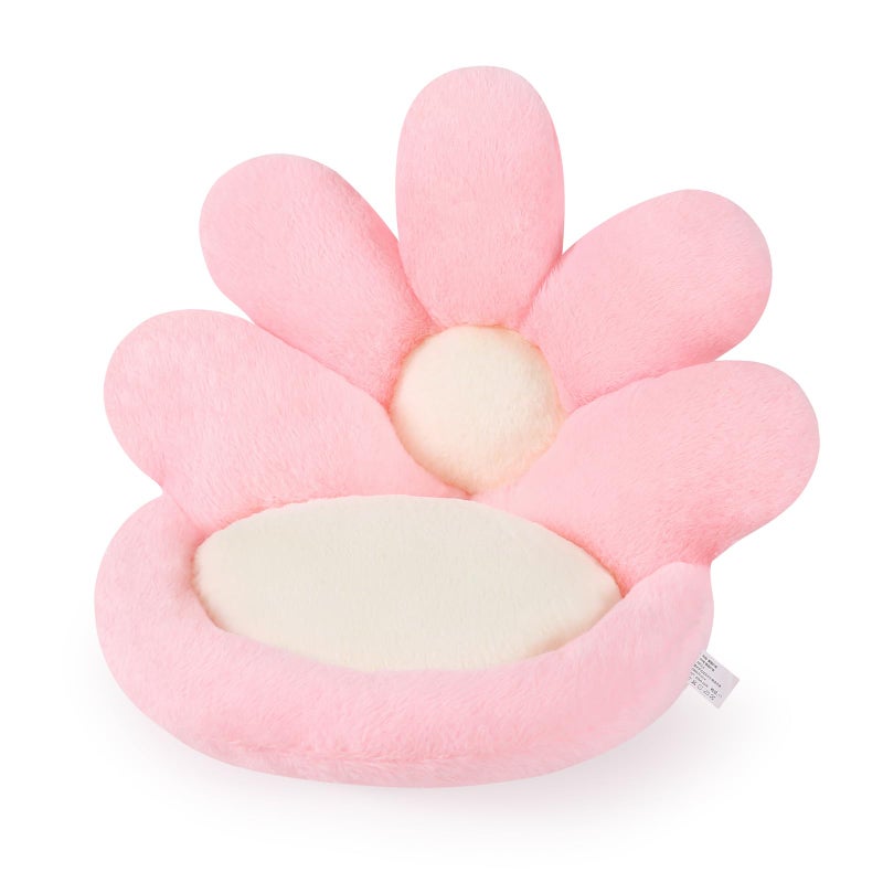 Ditucu Flower Shape Chair Pillow Cute Seat Cushion 19 inch Comfy Lazy Sofa Floor Pillows Dorm Seating for Bedroom Decor Pink - Image 1