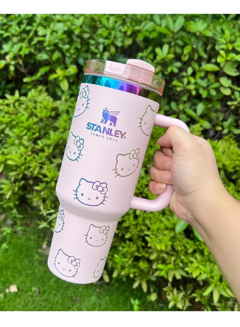 Stanley Hello Kitty Tumbler 40 Oz Quencher H2.0 FlowState - Image 1