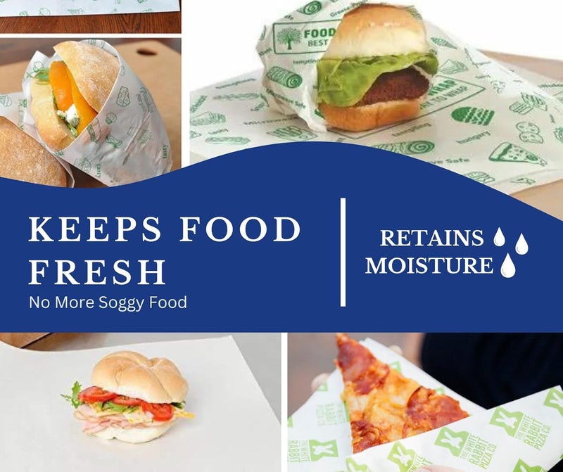 aakar 20 Meters Food Wrapping Butter Paper Parchement Paper (20 Meters Printed) - Image 3