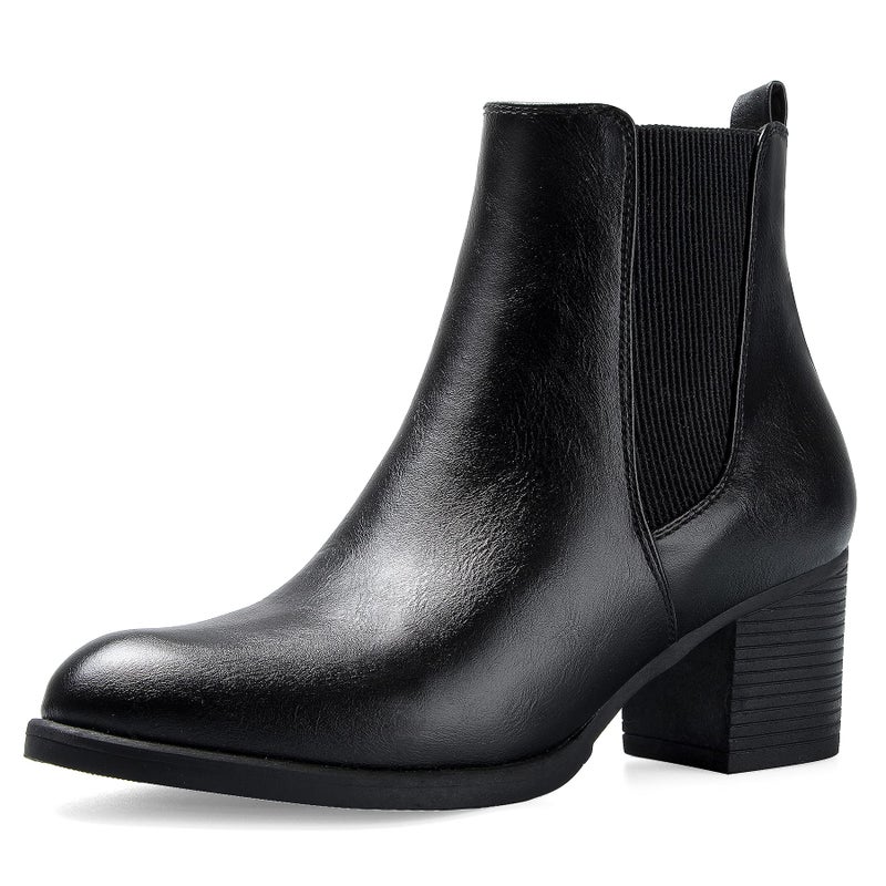 COASIS Women's Chelsea Boots Chunky Block Heel Slip On Ankle Boots with Elastic Sided Fall Booties - Image 1