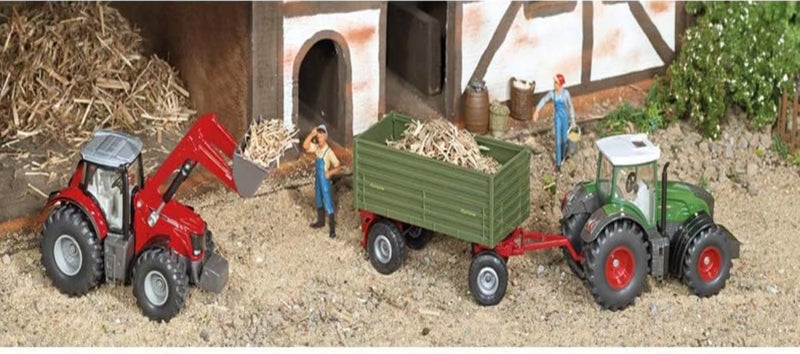 Siku 1985 Farmer Massey Ferguson with Front Loader, Red - Image 2