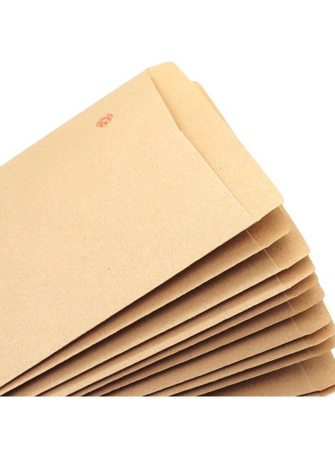 LISON [Lowest Price Online] Lison A4 Envelopes, No. 9 Kraft Paper, 325*227, 100 Pieces/Pack, Standard Postal Envelopes For Letters, Invoices, Paychecks, 1522 - Image 1