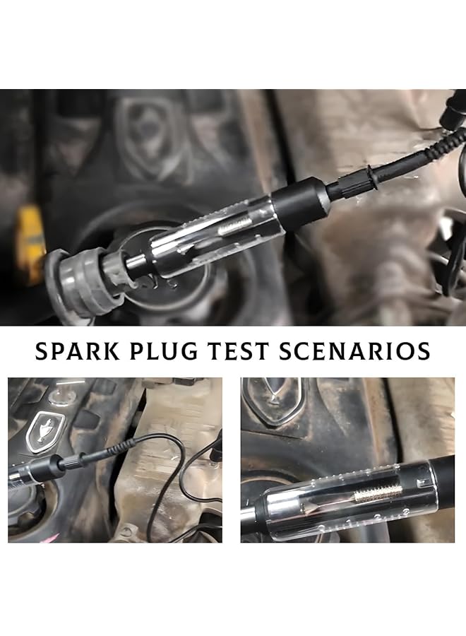 X spring Spring Spark Plug Tester, Universal Diagnostic Tool For Automotive Mechanics And Diy Enthusiasts, Professional Adjustable Ignition Coil Tester, Perfect For Car And Small Engine Repair - Image 4