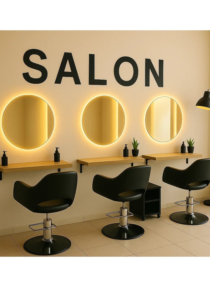Mirror Art Multi-purpose illuminated circular mirrors - 55 cm - 4 mm - Image 1