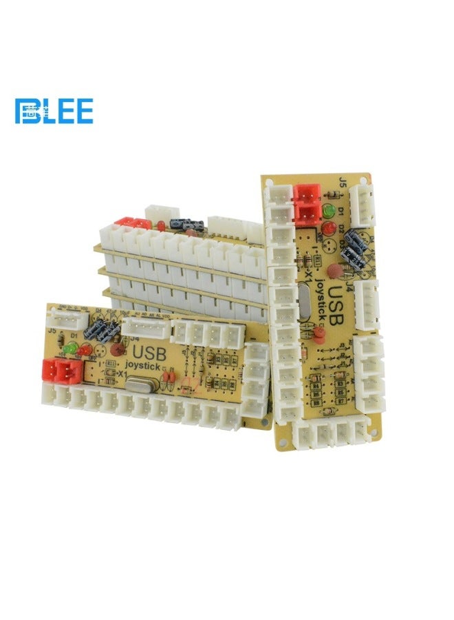Game Machine DIY Rocker Circuit Board USB Rocker Chip Arcade Rocker Control Chip Game Machine Accessories-Product Color:Chip Board + Usb Cable 1 + 2p Cable 14 + Light Cable 10  - Image 4