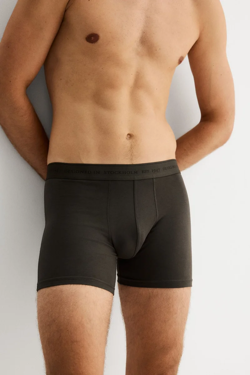 H&M 3-pack mid trunks with Lycra®