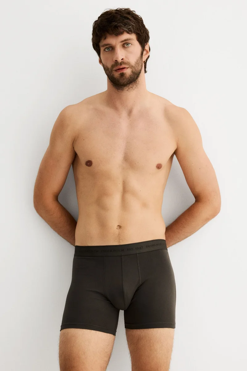 H&M 3-pack mid trunks with Lycra®