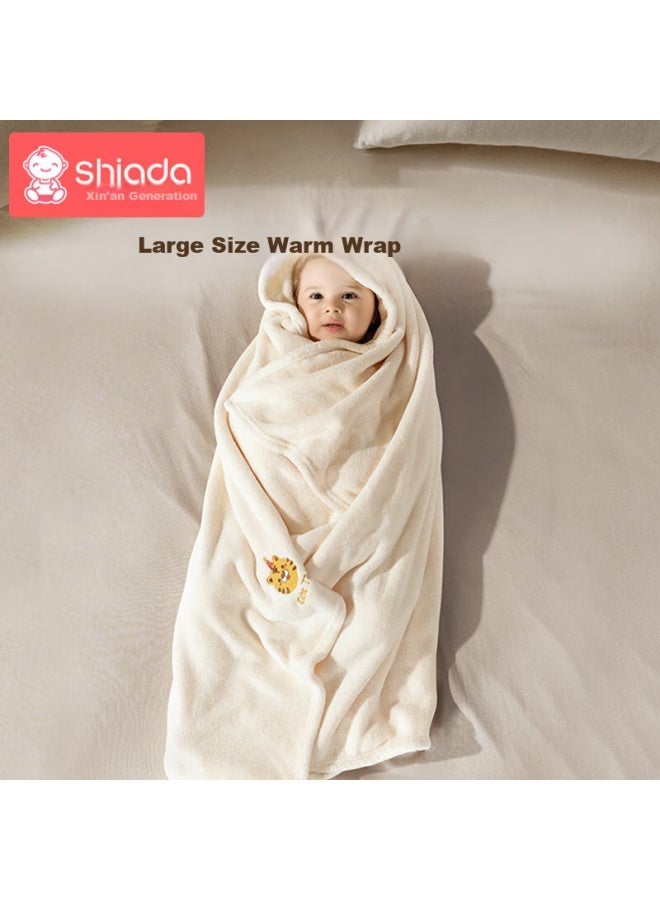 Xinnan Generation Xin'an Dai Children's Bath Towel Baby Bathrobe Coral Fleece Towel Soft Strong Absorbent Quick-drying Baby Bath Towel Baby Towel - Image 1