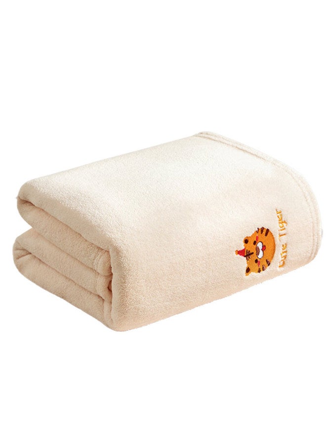 Xinnan Generation Xin'an Dai Children's Bath Towel Baby Bathrobe Coral Fleece Towel Soft Strong Absorbent Quick-drying Baby Bath Towel Baby Towel - Image 3