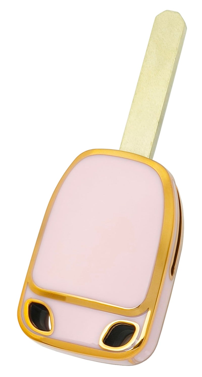 vurbemes Pink TPU Protector Key Fob Cover Case fit for Honda Odyssey 2011 2012 2013 Keyless Entry Key Fob - Image 4