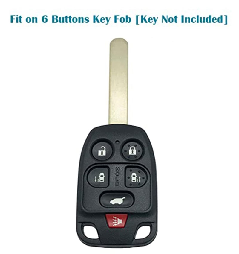 vurbemes Pink TPU Protector Key Fob Cover Case fit for Honda Odyssey 2011 2012 2013 Keyless Entry Key Fob - Image 3