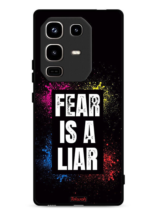 Tolwak Infinix Note 50 Pro 4G Protective Case Cover Fear Is A Liar - Image 1