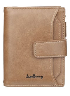 NIBEMINENT Multi-Functional Casual Wallet Brown  - Image 1