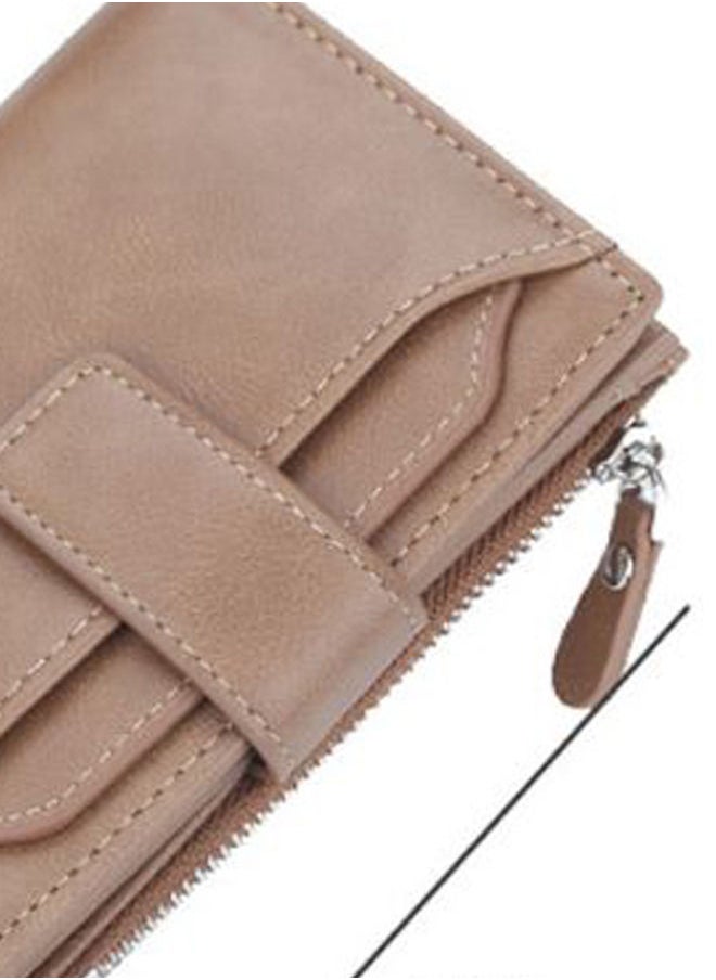NIBEMINENT - Multi-Functional Casual Wallet Brown - Image 1