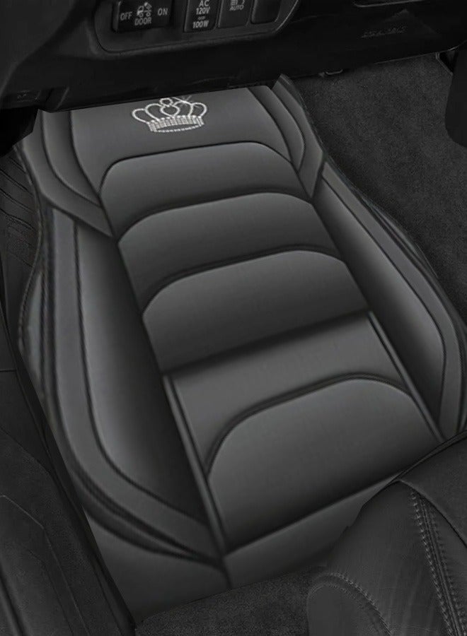 Motim 4Pcs No-Slip Car Floor Mats Universal Fit, Car Carpet Floor Mats, All Weather Protection, Universal to Fit - Image 5