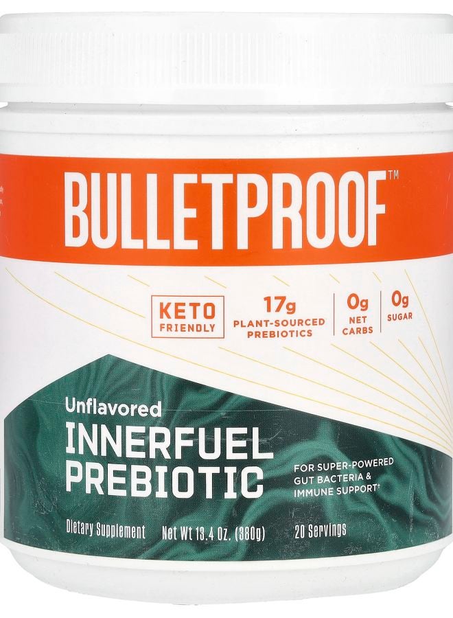 Bulletproof Innerfuel Prebiotic Unflavored  13.4 oz (380 g) - Image 1