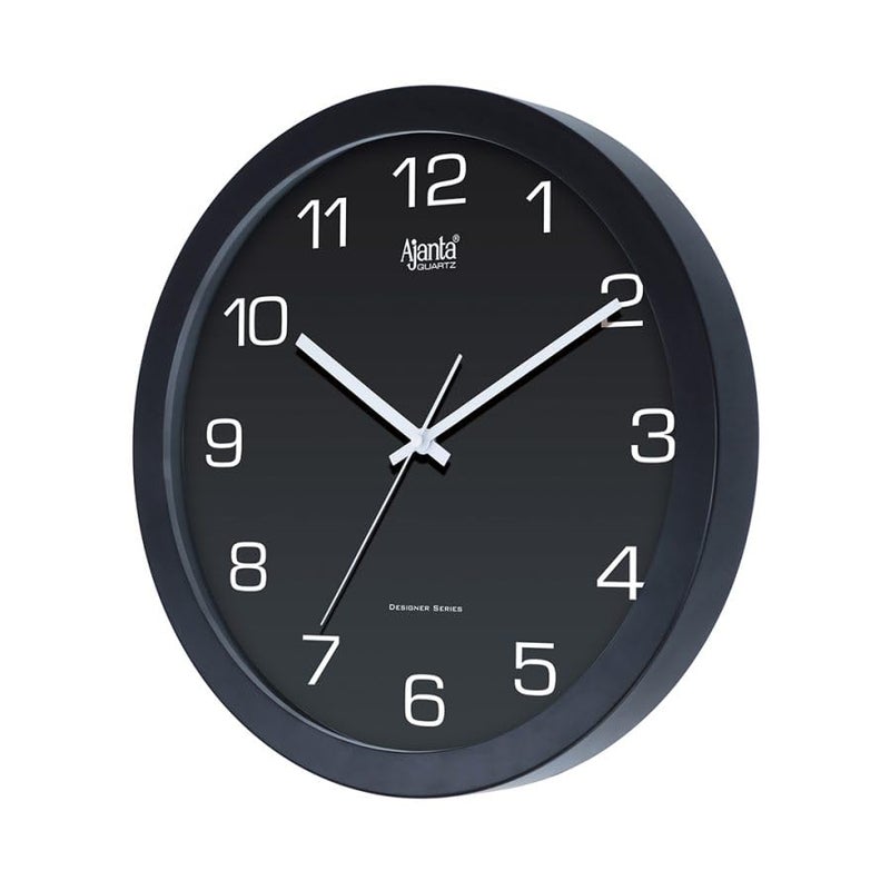 Ajanta أجانتا – ساعة مصممة - 1057 - سوداء - Image 1