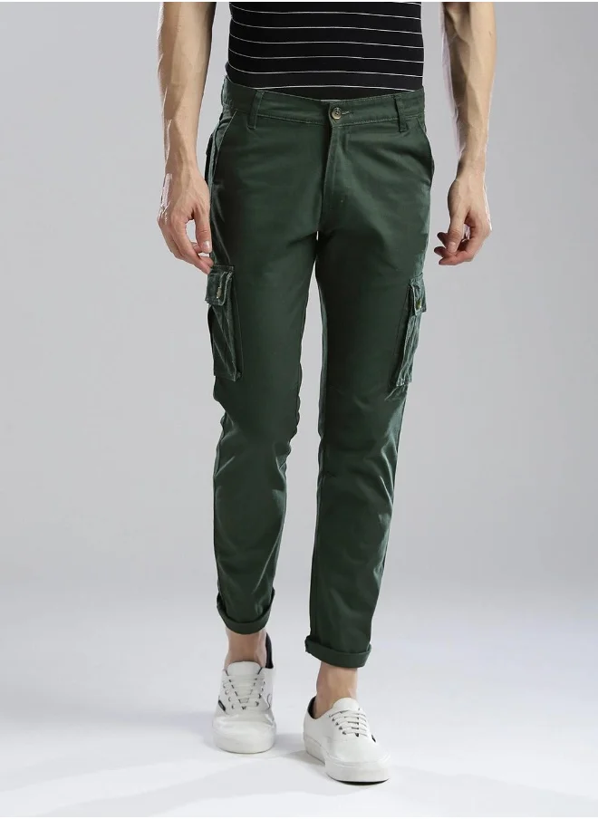 Hubberholme Green Pants For Men