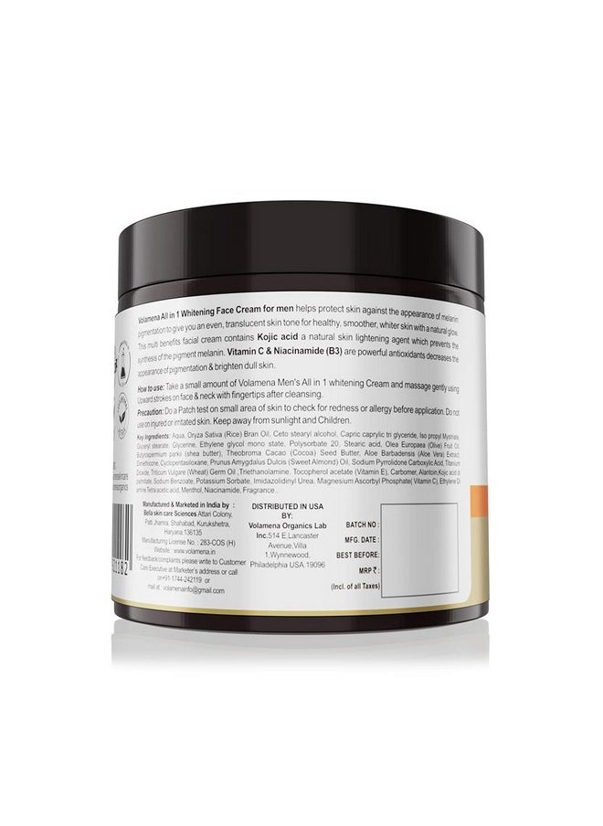 VOLAMENA WITH DEVICE - Volamena All In 1 Men Whitening Face Cream With Goodness Of Vitaminc For Men 100 Ml - Image 1