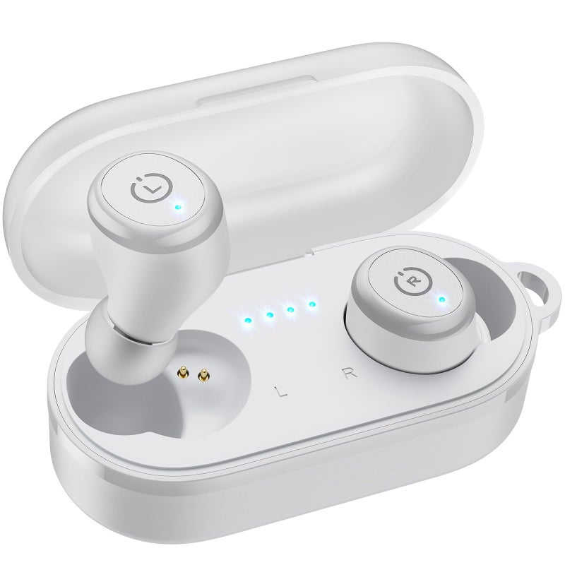 TOZO T10 (Ergonomic Edition) Wireless Earbuds Bluetooth 5.3 Headphones, App Customize EQ, Ergonomic Design, 55H Playtime, Wireless Charging Case, IPX8 Waterproof Sound in-Ear Headset, 2024 New Version - Image 1