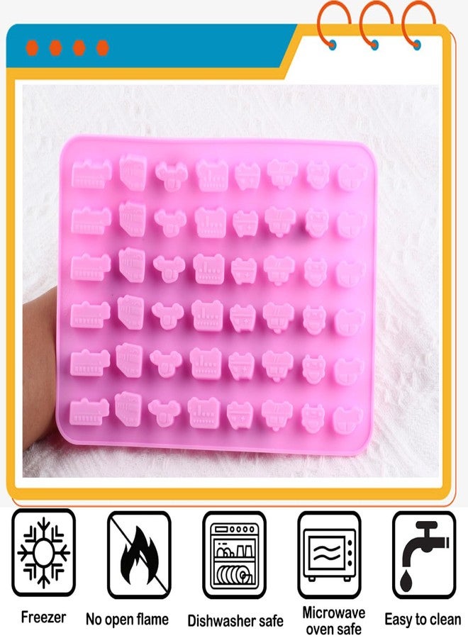 YIMINGMOLD قالب سيارة حلوى مطاطية من YIMINGMOLD، قطعة واحدة، مصنوع من السيليكون، مناسب لصنع حلوى مطاطية. - Image 3