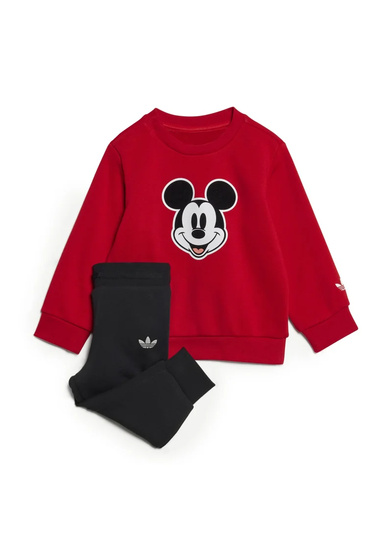 اديداس adidas CREW SET Red Originals Kids SUITS