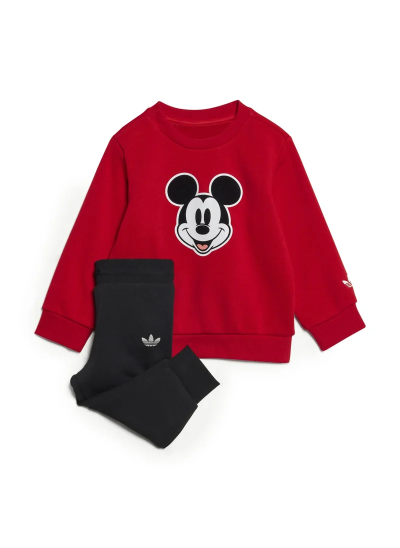 اديداس adidas CREW SET Red Originals Kids SUITS