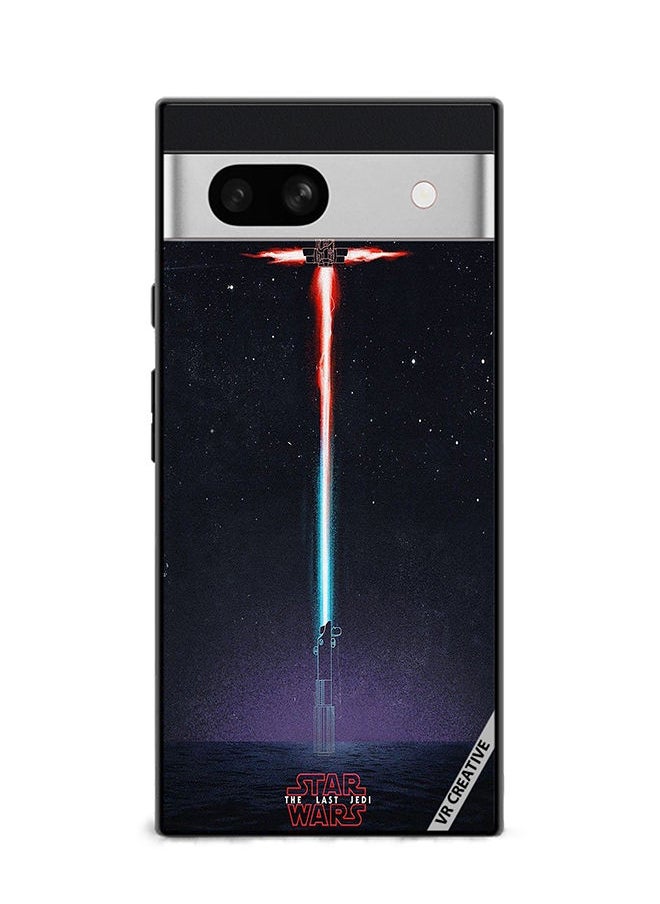 VR CREATIVE - Protective Case Cover For Google Pixel 7a Star Wars Design Multicolour - Image 1