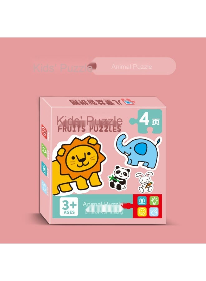 Kids Animal Puzzle - Educational Toy for Early Learning (Ages 3-6)