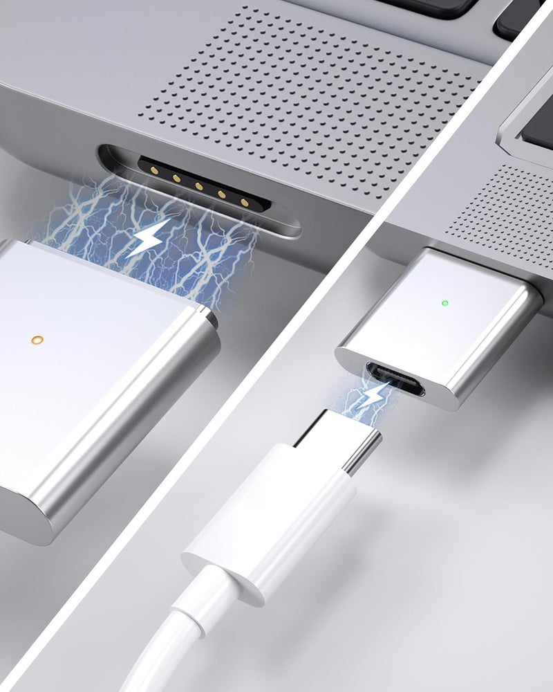 Tobo 140W USB-C to Magnetic 3 Charger Adapter for MacBook Pro 2021-2023 (M1/M2) & MacBook Air 2022-2023(M2) TD-1209TC - Image 2