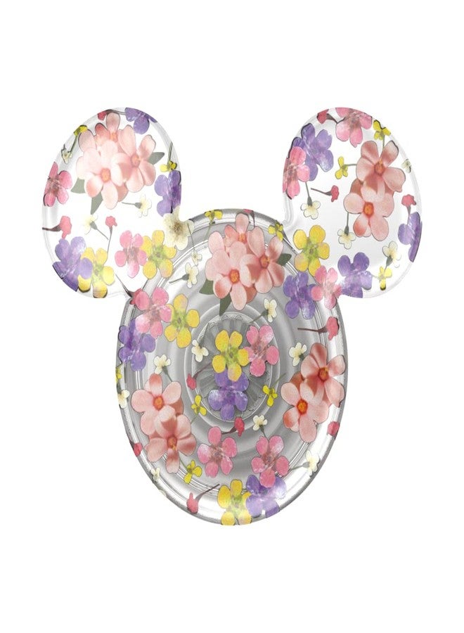 PopSockets Phone Grip with Expanding Kickstand, Adhesive Grip, Disney - Earridescent Mickey Cascading Flowers - Image 5
