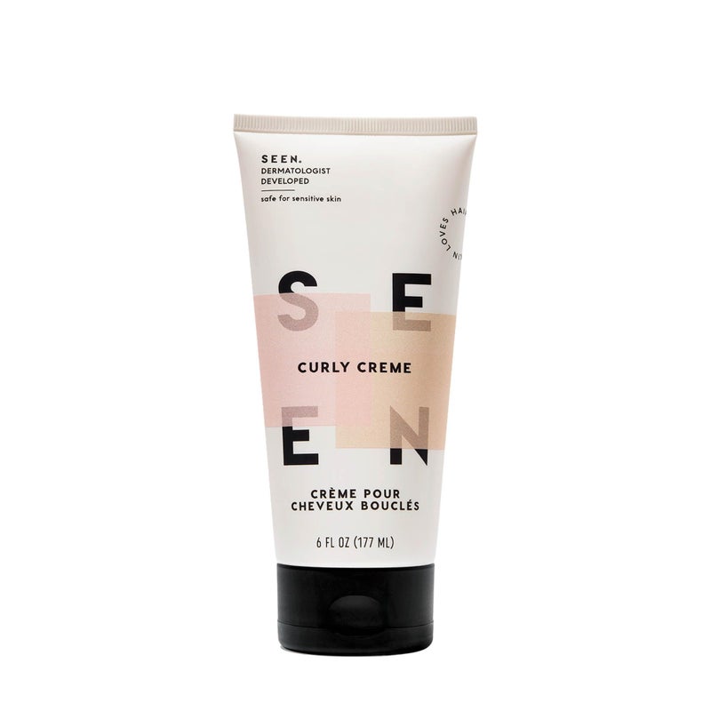 SEEN Curly Creme - Scented - Non-Comedogenic & Curl Defining Styling Hair Cream- Reduces Frizz- Heat Protectant- Safe for Sensitive Skin - Image 1