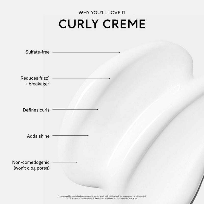 SEEN Curly Creme - Scented - Non-Comedogenic & Curl Defining Styling Hair Cream- Reduces Frizz- Heat Protectant- Safe for Sensitive Skin - Image 3