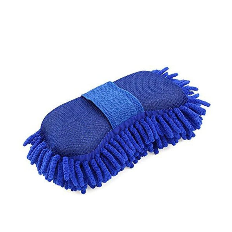 Suzec Multipurpose Car Sponge Car Cleaning Scratch Free | Duster | Car Cleaning Accessories | Microfiber | Brushes | Brush | Ultra Soft | Single Sided (Pack of 1) - Image 1