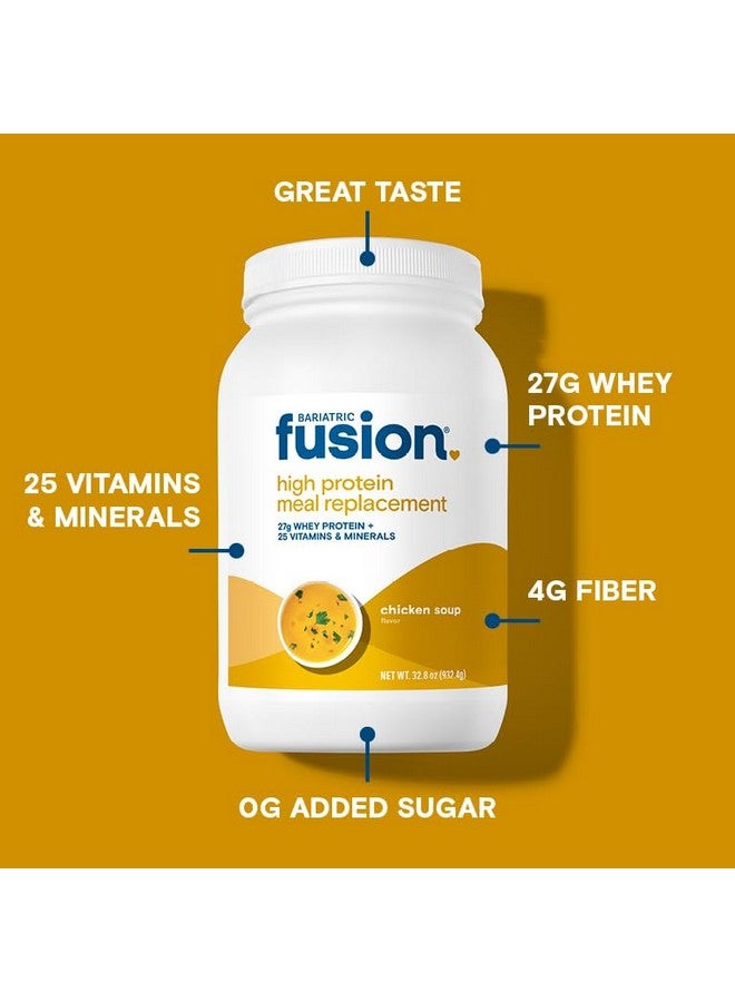 Bariatric Fusion Chicken Soup Meal Replacement 27g Protein Powder, 21 Serving Tub for Bariatric Surgery Patients Including Gastric Bypass and Sleeve Gastrectomy - No Gluten, Aspartame or Sugar - Image 2