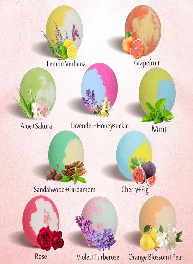 Lisotera Bath Bombs for Women, 20 Handmade Bath Bombs Gift Set with Shea Butter Moisturizing & Essential Oils, SPA Relaxing Gifts for Women & Men, Her, Girlfriend, Wife, Birthday, Amazing Present for Kids - Image 3