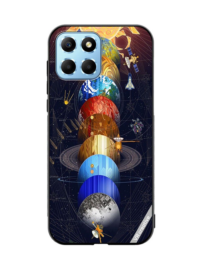 VR CREATIVE Protective Case Cover For Honor X8 5G Earth Design Multicolour - Image 1