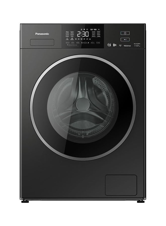 Panasonic 11kg Front Load Washing Machine with 7kg Dryer, 5 Star Water Efficiency & Energy Efficiency, Thoub Wash & Abaya Wash, AI ECONAVI, 18H Anti-Bacterial Protection, Auto Drum Care, Quick Wash, Silver, NA-S22ER1BAE 11 kg NA-S22ER1BAE silver - Image 1