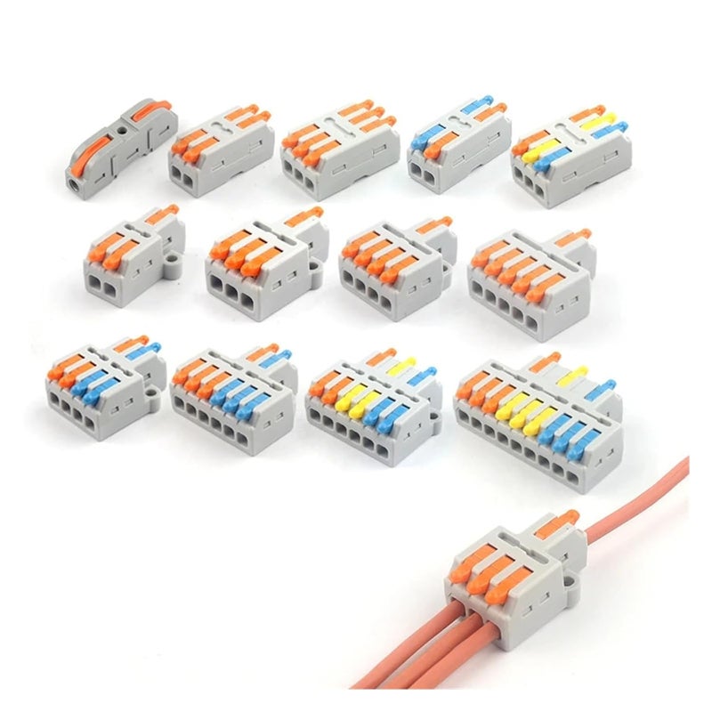 Mini Quick Wire Connector 2 3 Pin Push In Terminal Block 5pcs D2 2M - Image 3