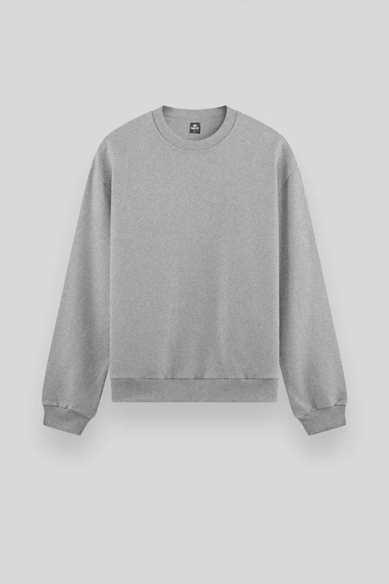 Tommylife TOMMY Men's Plain Crew Neck Sweatshirt