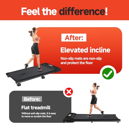Piszvbej 4-Pack Treadmill Incline Riser Blocks, Stackable Treadmill Riser Incline Blocks, Adjustable Height Block for Leveling and Uphill Workout, Non-Slip Durable Support Blocks, for Home and Gym - Image 4