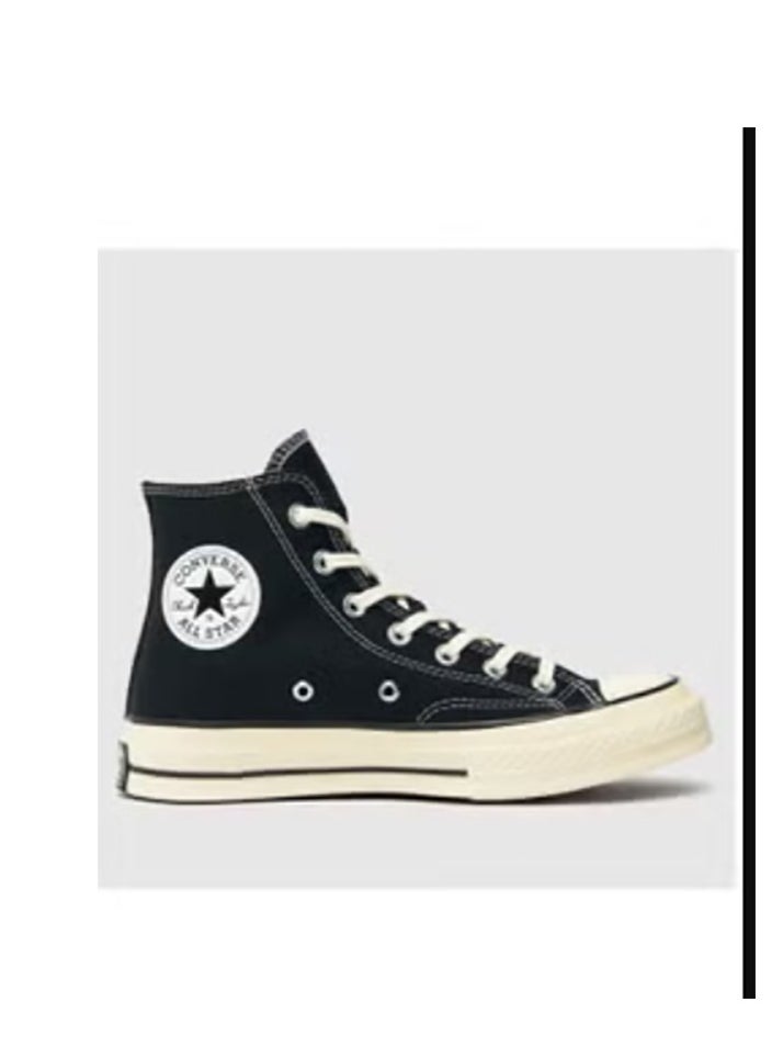 1970s Chuck Classic High Top All Star Sneaker Black