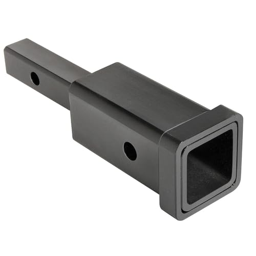 REESE Towpower 7020500 Trailer Hitch Receiver Adapter Converts 114 Inch Square Receiver Opening to 2 Inch 3500 lbs Capacity 6 Inch Length