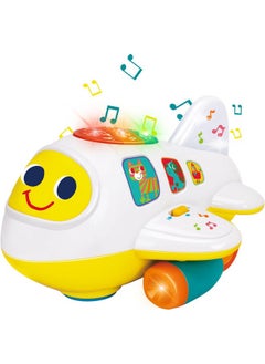 PowerTRC PowerTRC Baby Toy Airplane with Music and Lights | Educational Toy for Kids | Fun and Engaging Toy for Young Kids  - Image 1
